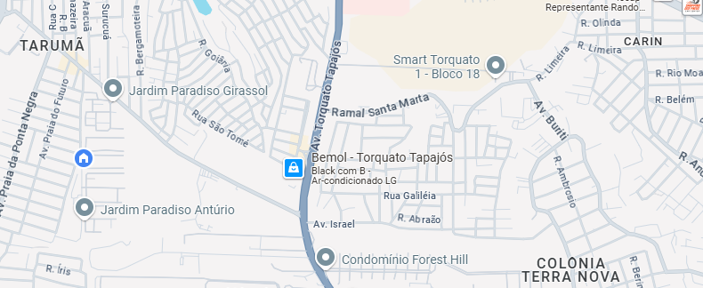 Localização da AMUA